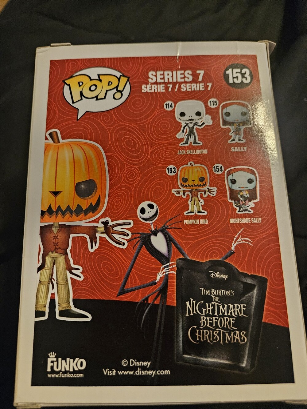 Nightmare Before Christmas Pumkin King Funko Pop - Picture 4 of 5
